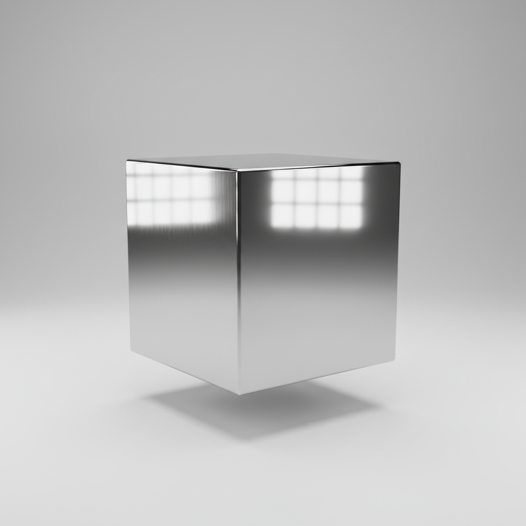 Metallic cube